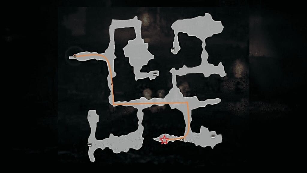 Octopath Traveler 0 Misty Fall dungeon Map