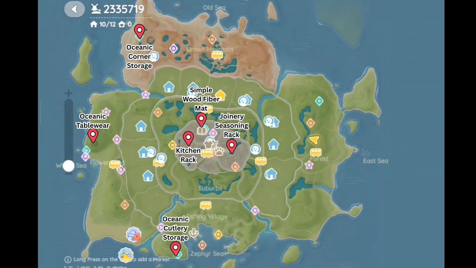 Heartopia Furniture Bubble Locations