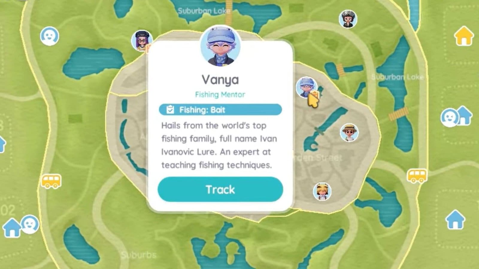Vanya location Heartopia