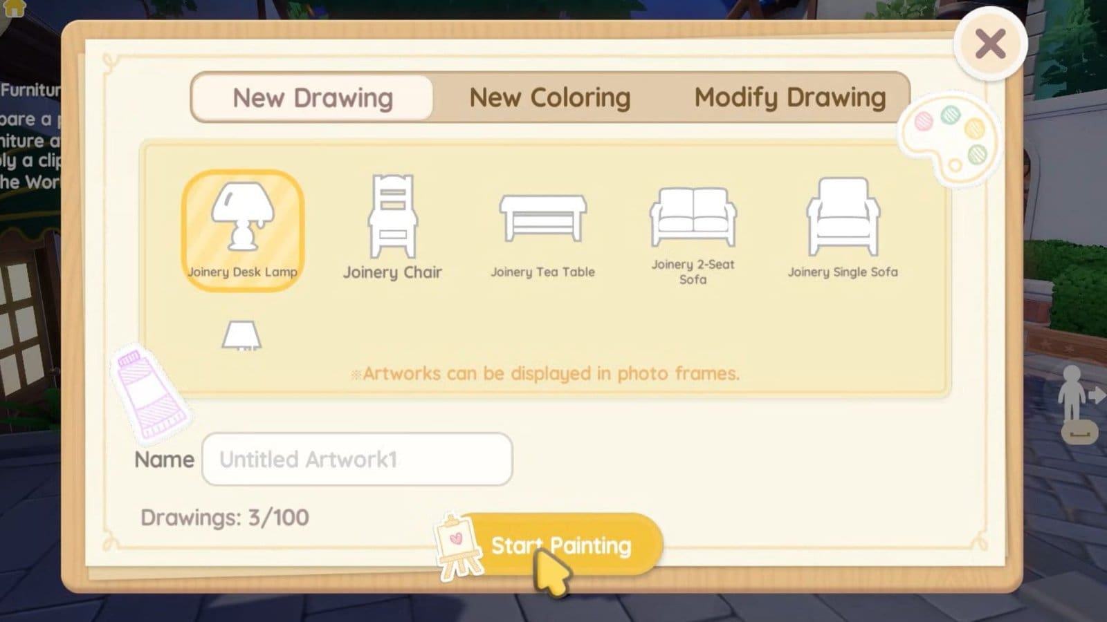 Painted Furniture Quest Heartopia