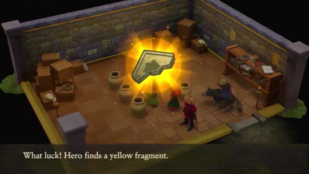 Yellow Fragment #7