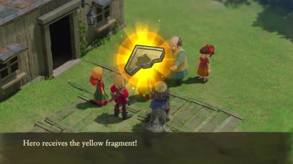 Yellow Fragment #8
