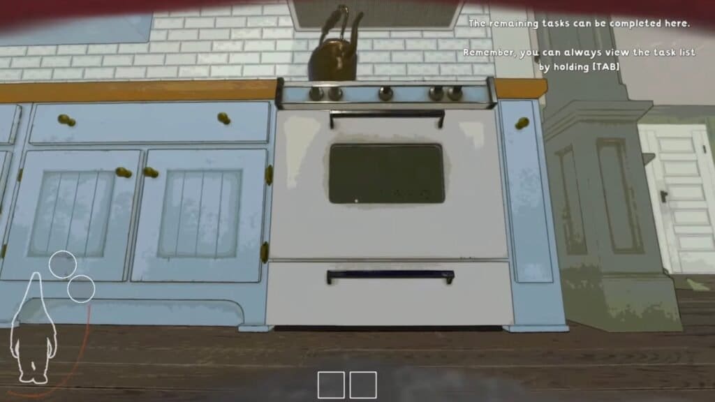 Opening the oven to climb to the counter.