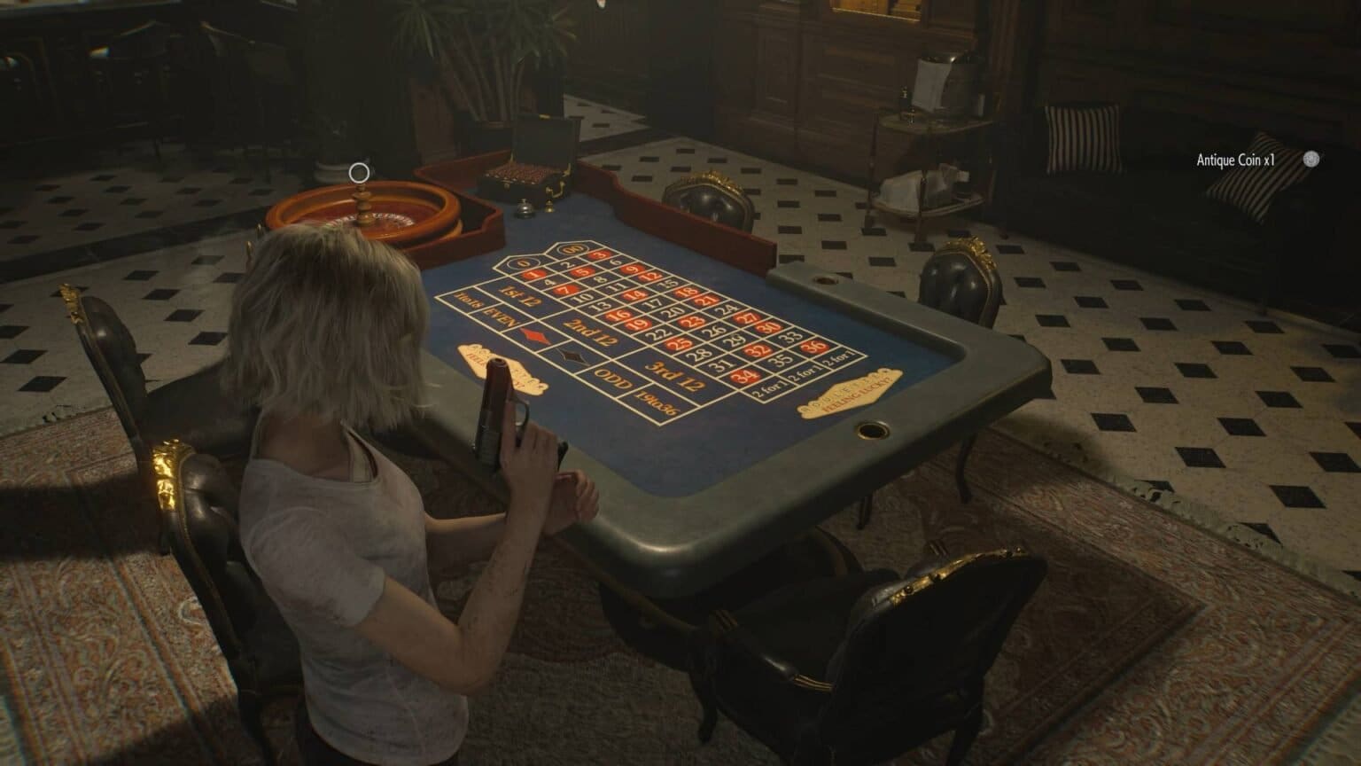 Resident Evil 9 Requiem - Parlor Roulette Easter Egg Guide