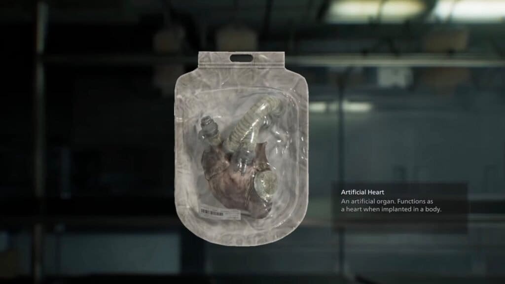 The Artificial Heart in RE9.