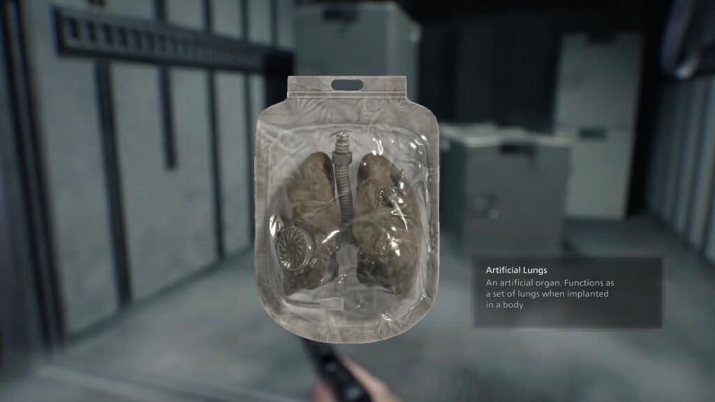 The Artificial Lungs in RE9.