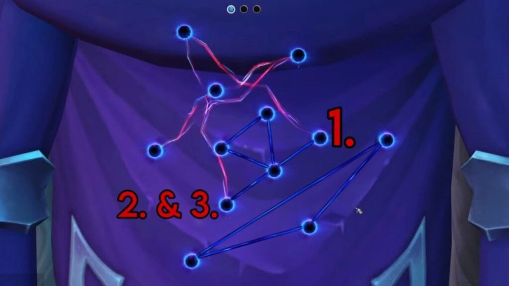 Second Deciphering Darkness puzzle solution.