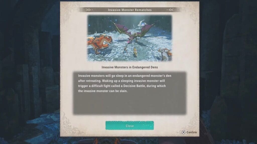 Invasive Monsters overview in MHS3.