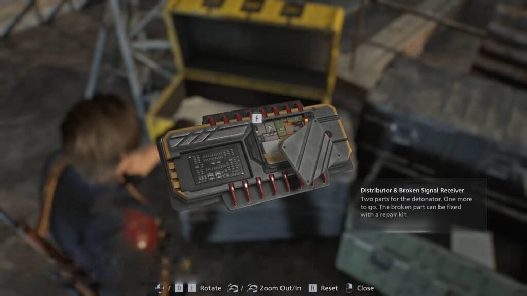 RE9 - How To Collect All 3 Detonator Parts