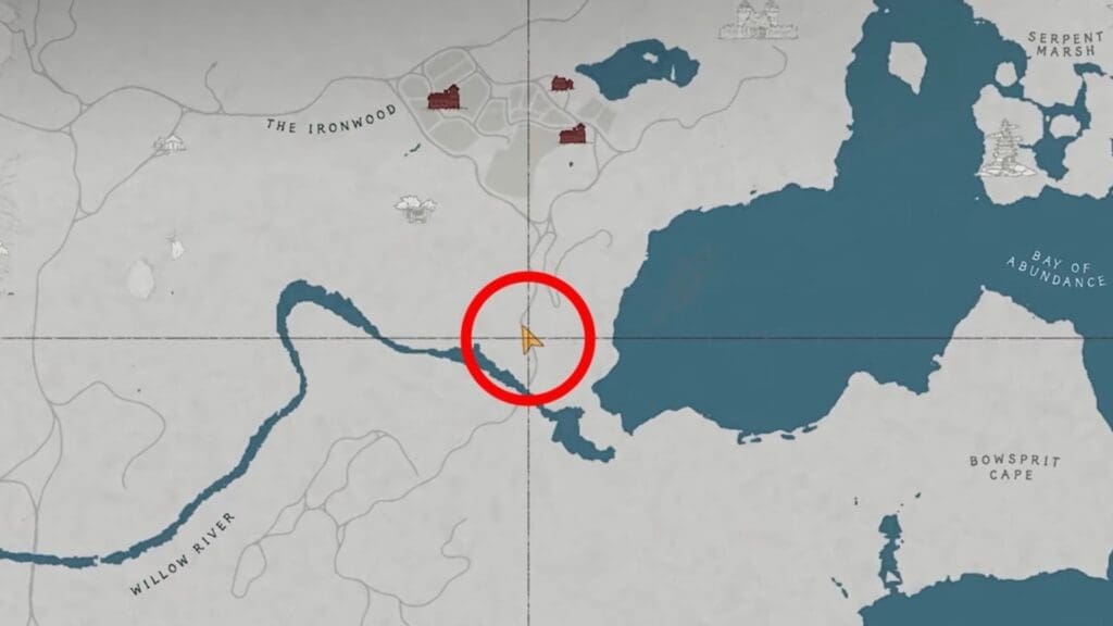 The third Rapier and Shield Challenge location in Crimson Desert.