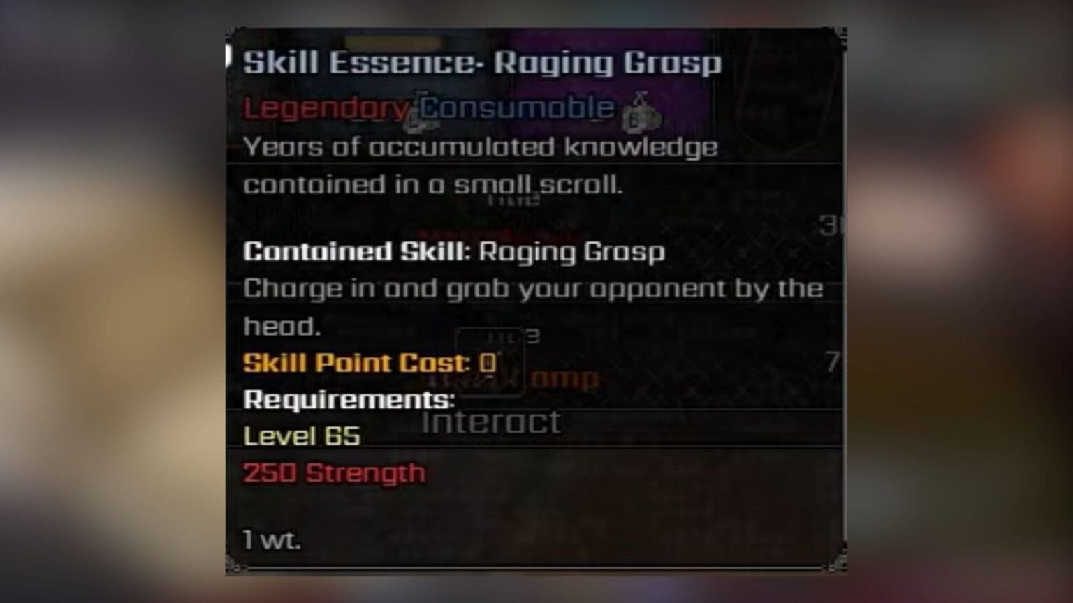 VV: Ultimatum – How to Get the Raging Grasp Skill