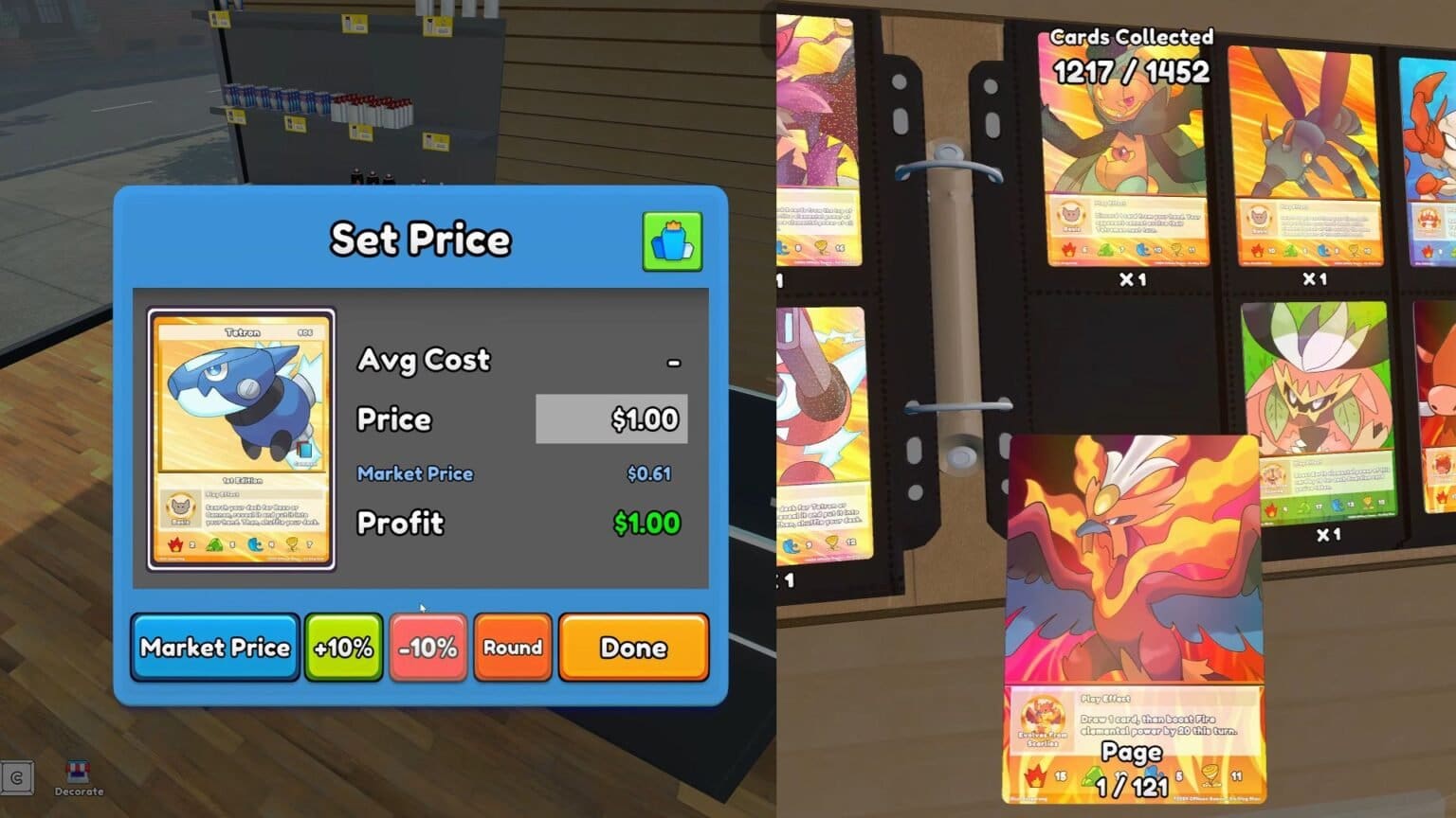 How To Grade Cards For Maximum Profit Margins in TCG Card Shop Simulator