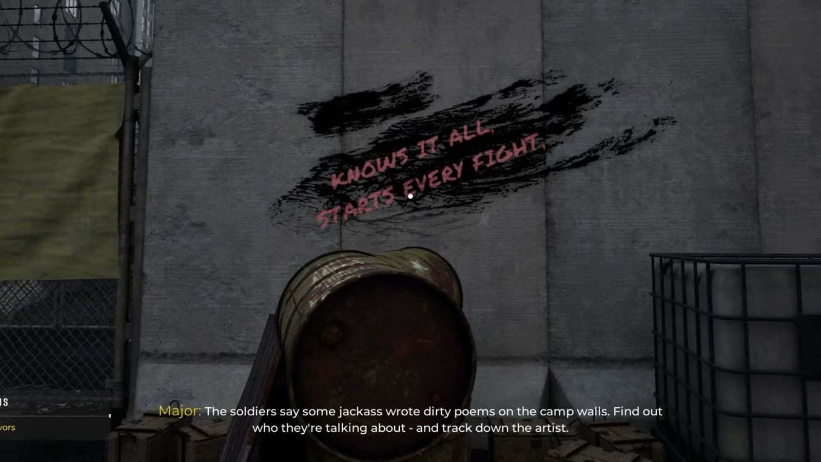 Poem Location 1 Quarantine Zone The Last Check