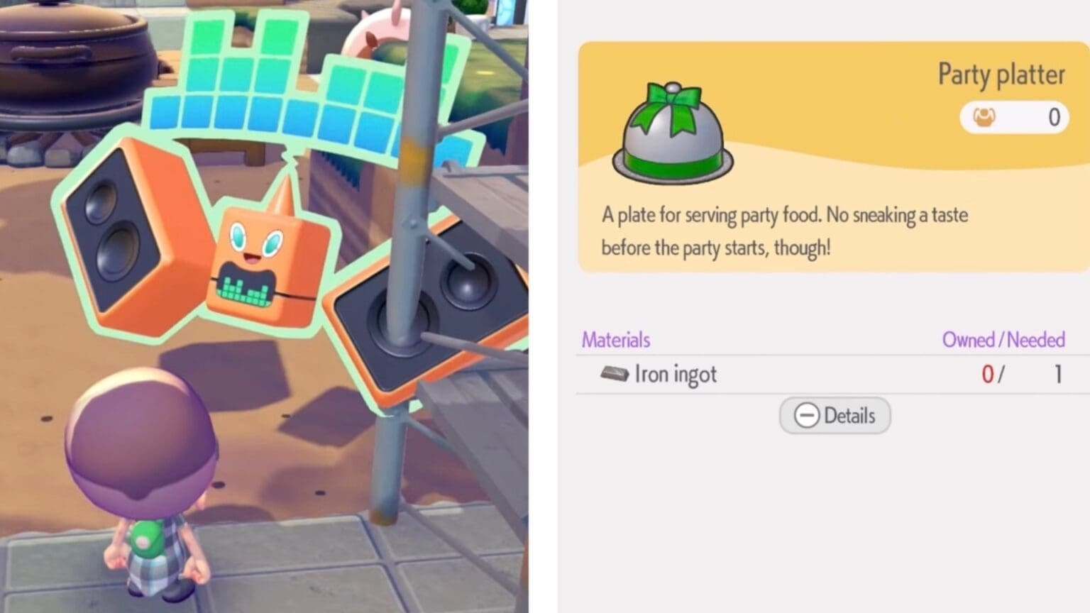 Pokémon Pokopia – How To Make Party Platters Pokémon Pokopia - How To Make Party Platters