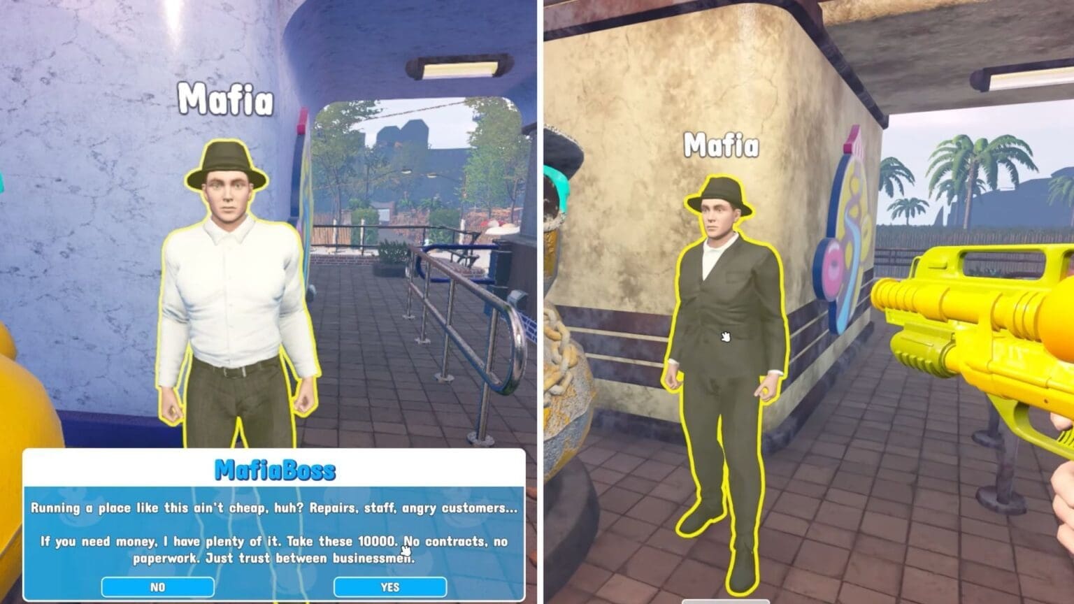 Waterpark Simulator 1.0 – What Does the Mafia Do